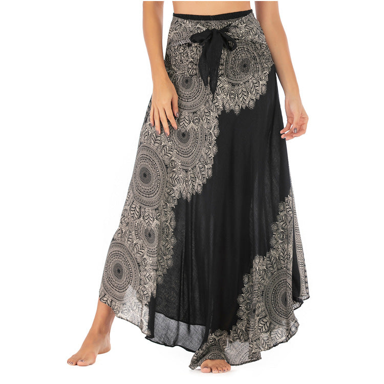 Thai Dress Beach Vacation Two-way Big Skirt