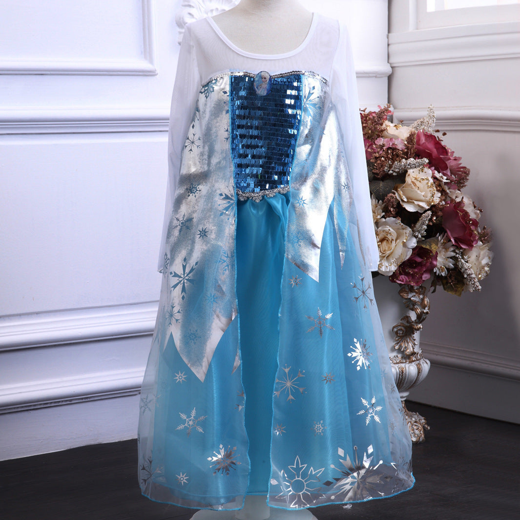 Cool Children's Clothing Princess Skirt Frozen Children's Dress