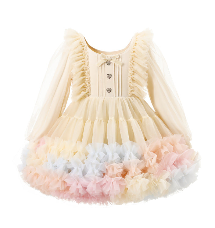 Children's Pop Skirt Lolita Princess Pettiskirt British Children's Dress