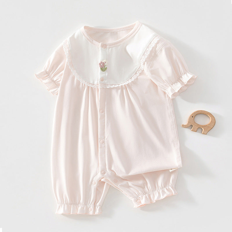 Clothing Short-sleeved Rompers Toddler Fresh Air Jumpsuit, Climbing Suit