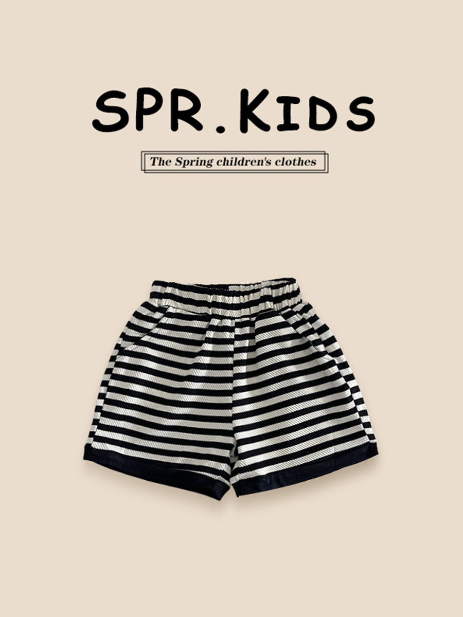 Children's For Boy Summer Fashionable Vest Two-piece Children's Suit