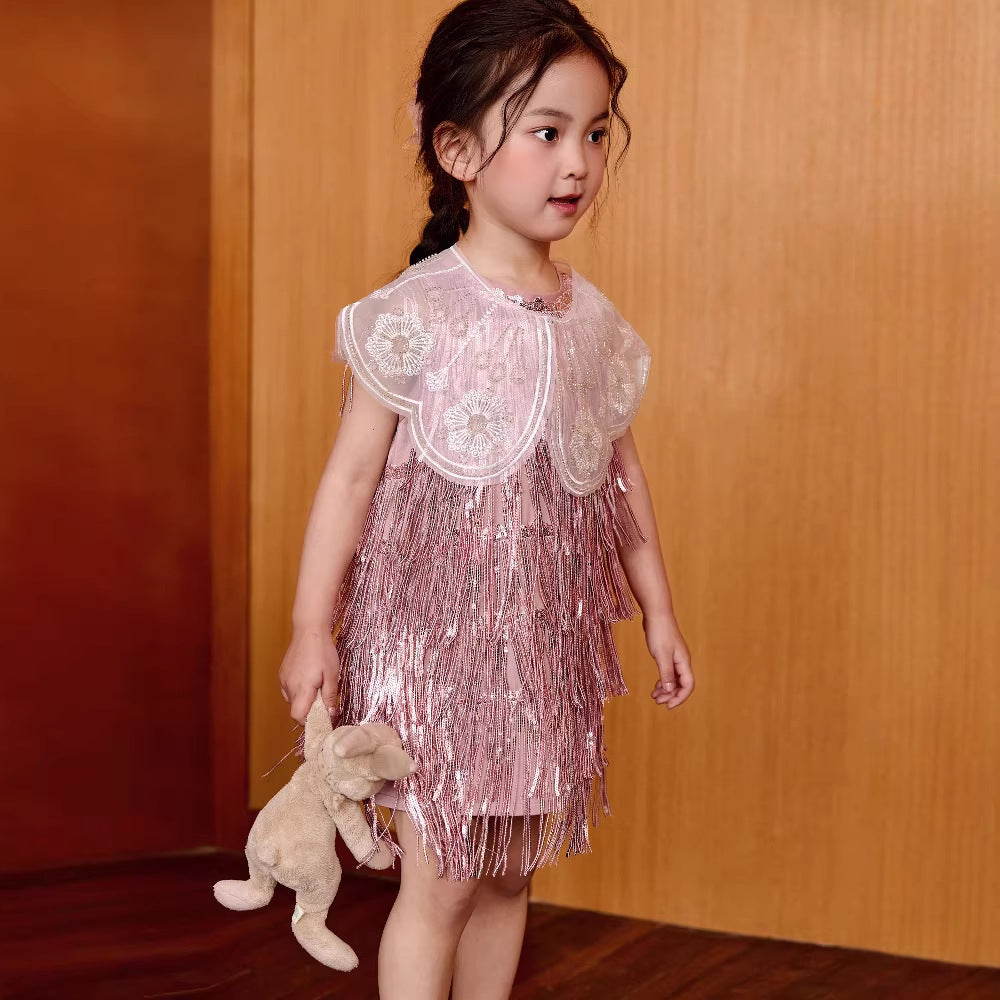Children's Summer Sleeveless Vest Skirt Princess Clothing Children's Dress