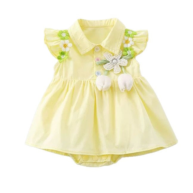 Summer Thin Bodysuit Clothes Jumpsuit Western Style Romper Princess Out Jumpsuit, Climbing Suit