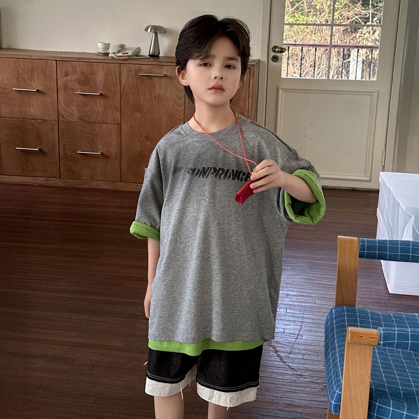 Summer Casual Loose Top Breathable Comfortable Children's T-shirt