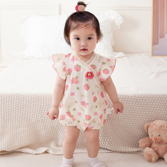 Give Birth Thin Cotton Jumpsuit Sleeveless Jumpsuit, Climbing Suit