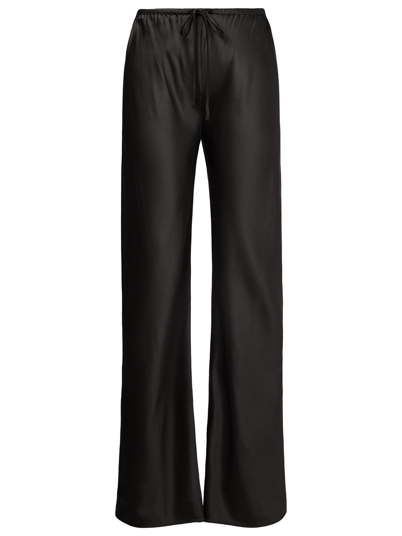 Women's Satin Trousers High Waist Light Luxury Acetate High-grade Casual Pants