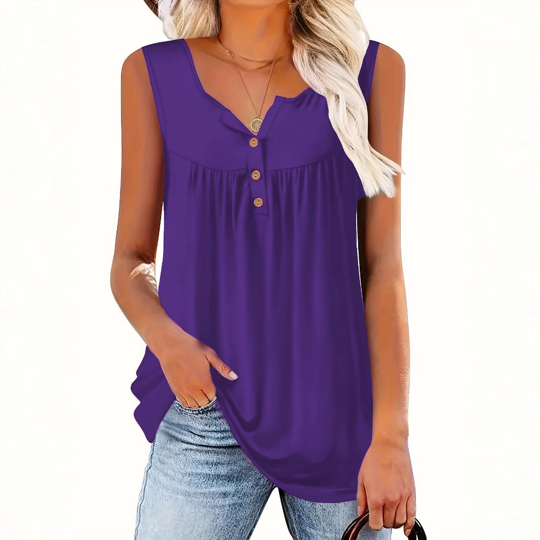 Versatile Popular Women's Fashion Summer Loose Vests