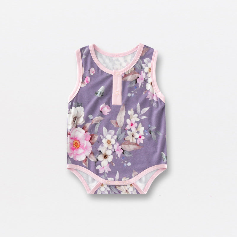 Fiber Vest Summer Thin Sleeveless Clothing Jumpsuit, Climbing Suit