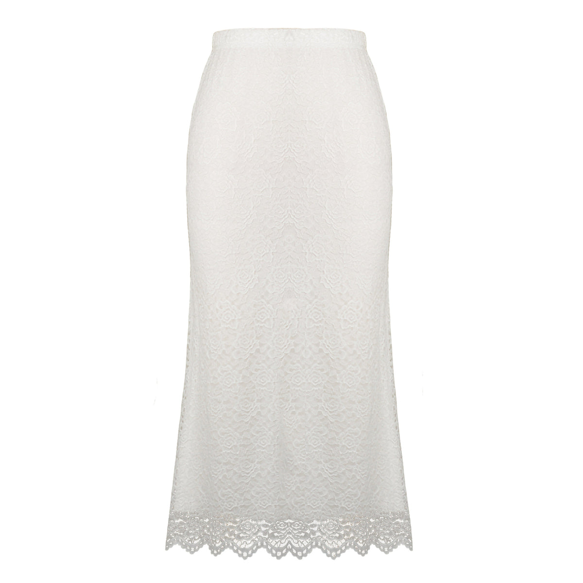 Women's Lace High Waist One-step Sexy Slim Skirt