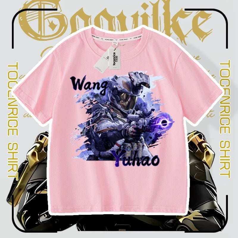 Women's & Men's Delta Action Game Grand Dragon Claw Shepherd Related Short Sleeve Children's T-shirt