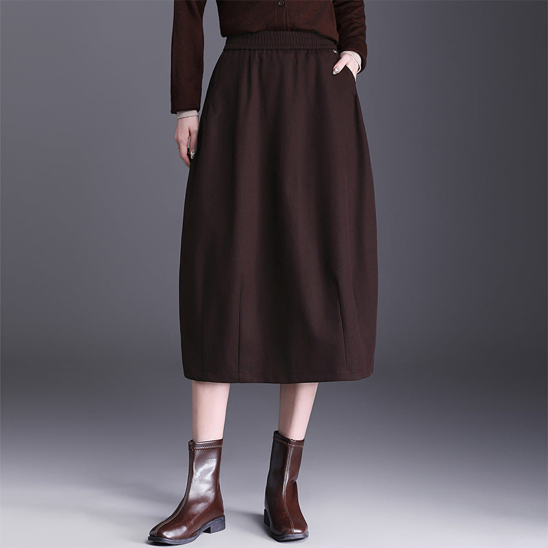 Women's Puffy One-step Drape Fashion Bud Slimming Temperament Skirts