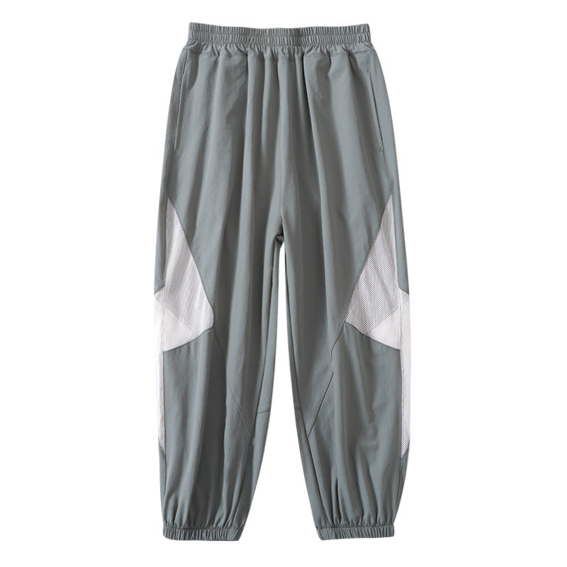 Children's Sports Summer Korean Style Mesh Breathable Children's Pants