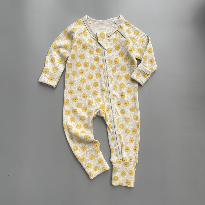 Jumpsuit Male Female Pure Cotton Rompers Jumpsuit, Climbing Suit