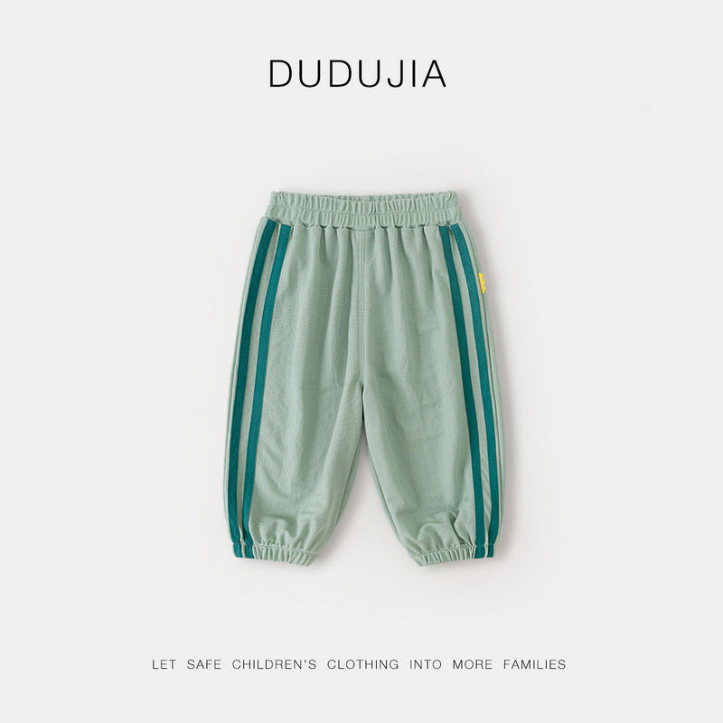 Children's Wear With Jeans Summer T-shirt Short-sleeved Children's Pants