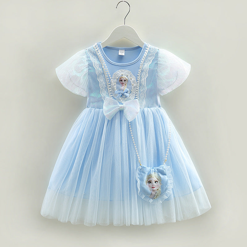 Aisha Summer Princess Western Style Korean Children's Dress