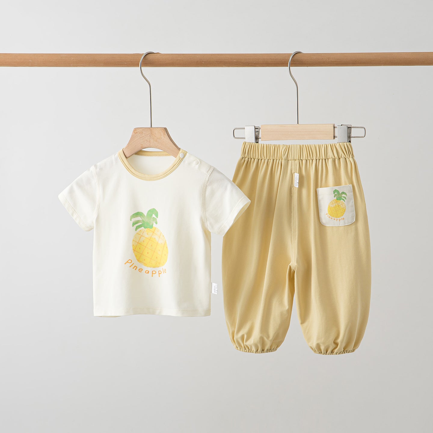 Short Sleeve Split Thin Fresh Fruit Children's Suit