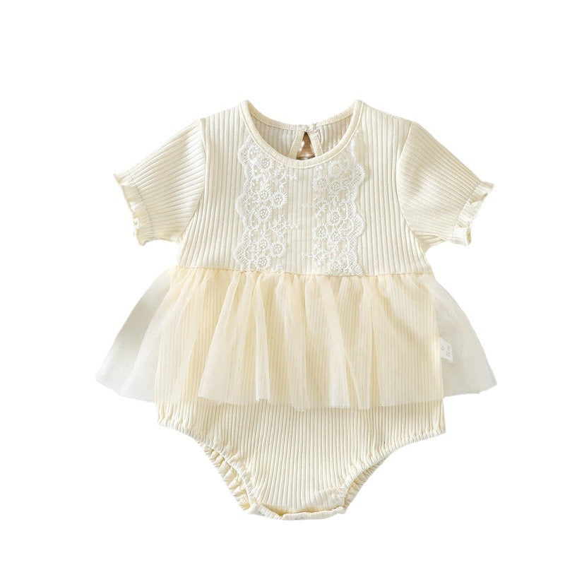 Style Half Sleeve Skirt Year Old Full Moon Born Jumpsuit, Climbing Suit