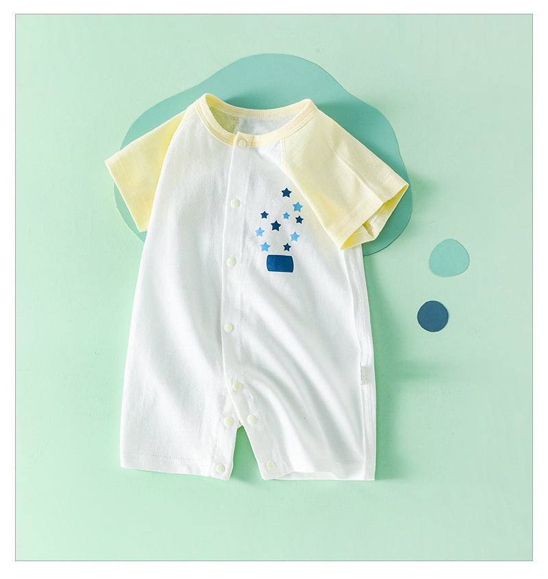 Jumpsuit Summer Boneless Rompers Split Breathable Air Conditioning Clothes Born Jumpsuit, Climbing Suit
