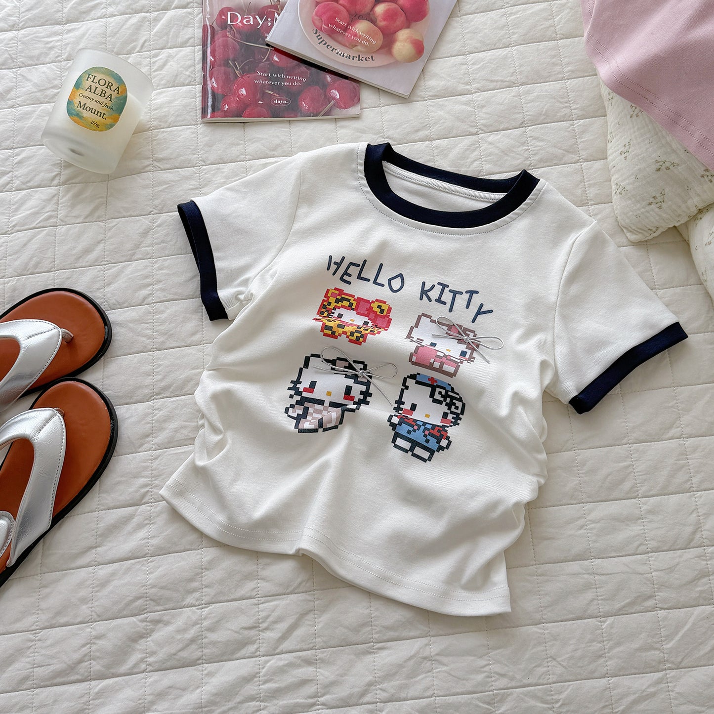 High Elastic Fine Cotton Luo Wen Children's T-shirt