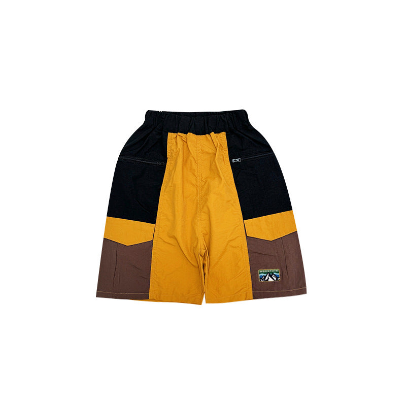 Children's Shorts Summer Boys Sports Overalls Mountain Outdoor Matching Children's Pants