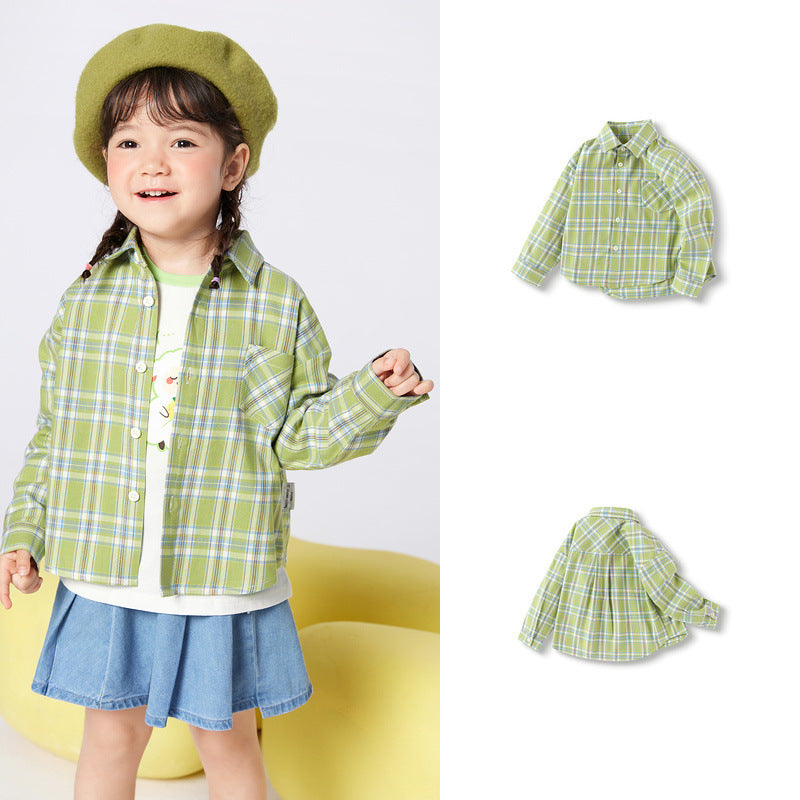 Children's Shirt Spring Clothes Long Sleeve Cotton Children's T-shirt