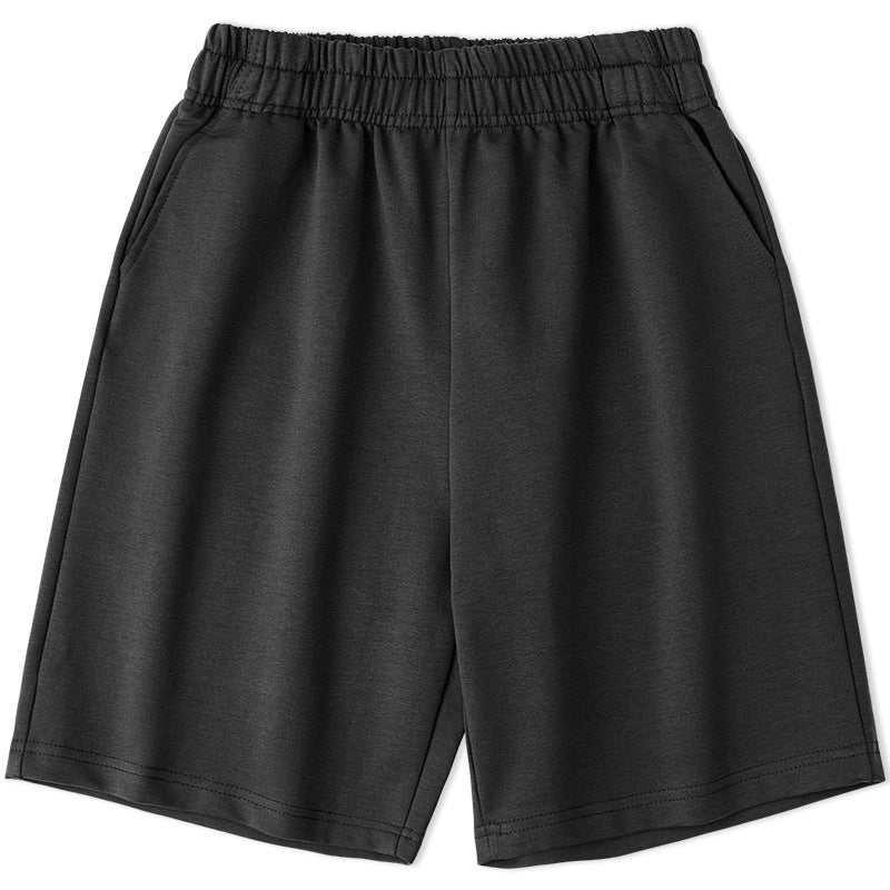 Children's Summer Sports Shorts Gray Fifth Thin Dark Children's Pants