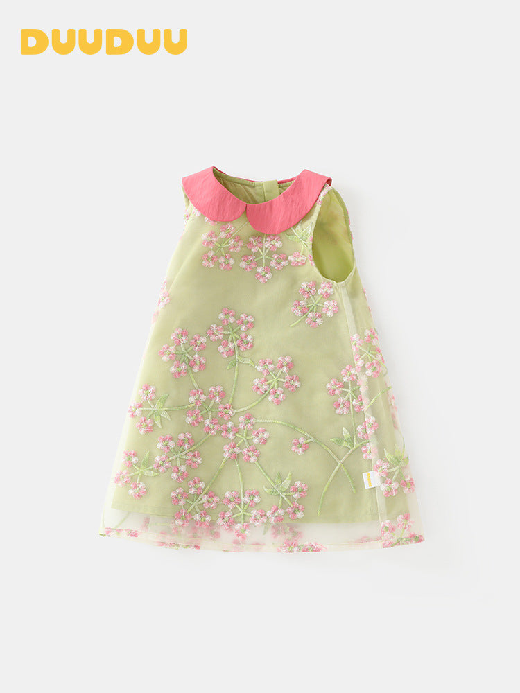 Pretty Summer Thin Clothes Princess High-grade Children's Dress