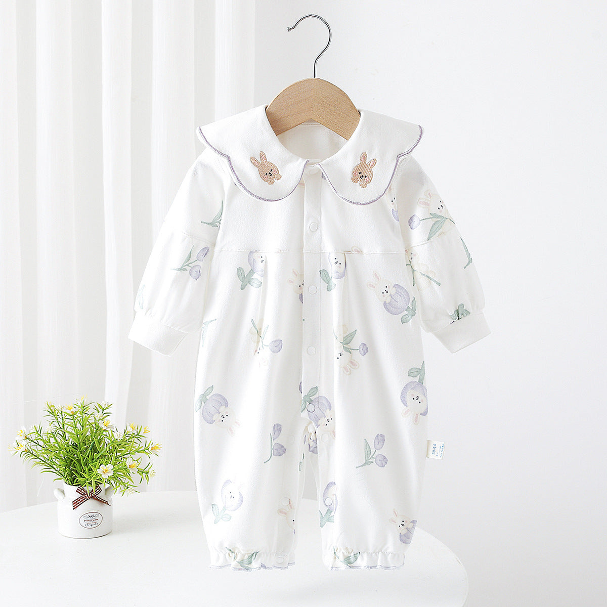 Spring Lapel Cute Pattern Jumpsuit Boy Jumpsuit, Climbing Suit