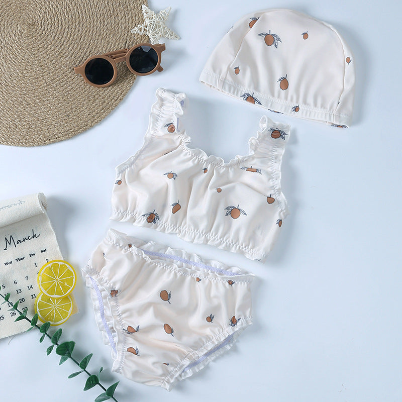 Children's One-piece Swimsuit Sun Protection Cute One Children's Suit