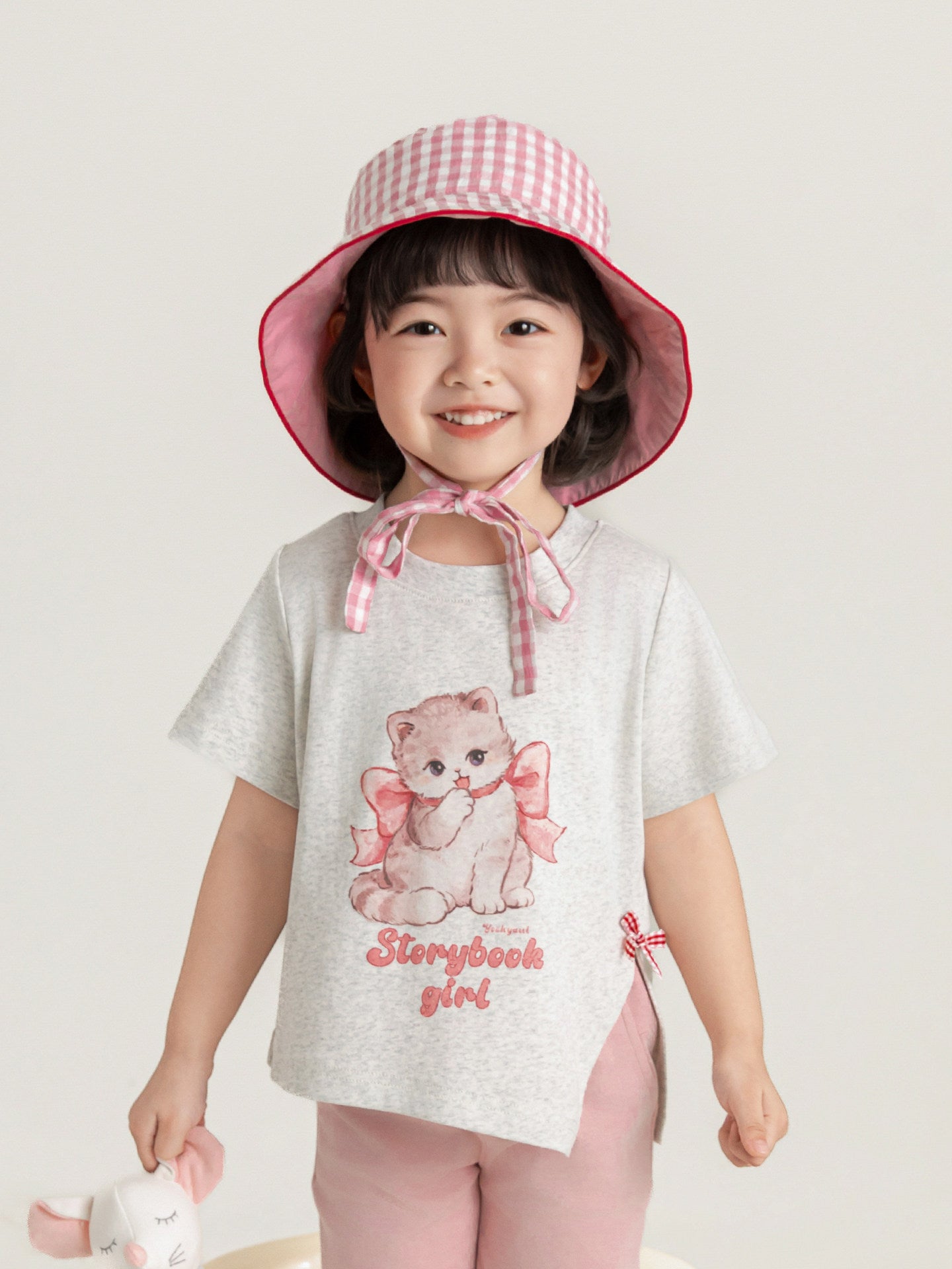 Children's Short-sleeved Summer Cartoon Fit Top Loose Children's T-shirt