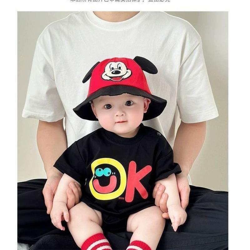 Clothes For Babies Letters Jumpsuit Summer Male Female Rompers Jumpsuit, Climbing Suit