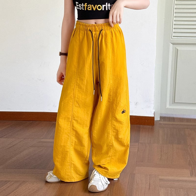 Casual Style Big Fried Street Jazz Dance Sun Children's Pants