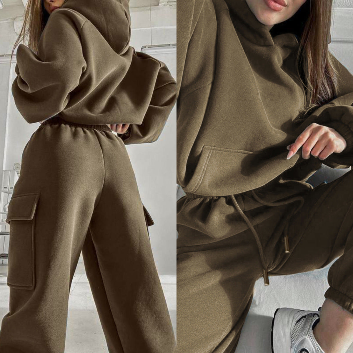 Popular Fashion Trendy Women's Sports Leisure Fashion Casual Suit