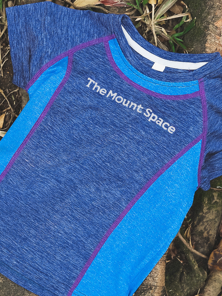 Children's Clothing Short-sleeved Summer Contrast Color Cool Feeling Breathable Short Sleeve Children's T-shirt