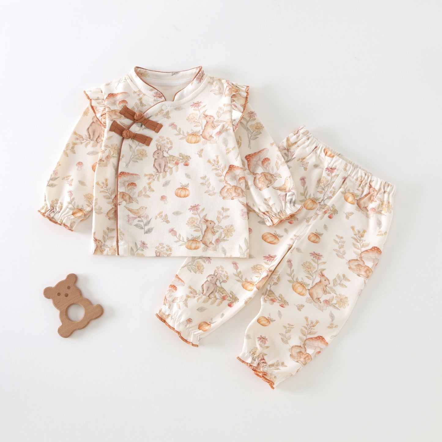 Pure Cotton Boneless Rompers Class Four Children's Suit