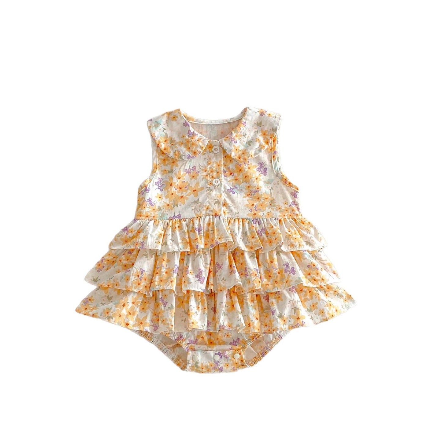 Sling Gown Fresh Thin Sleeveless Princess Jumpsuit, Climbing Suit