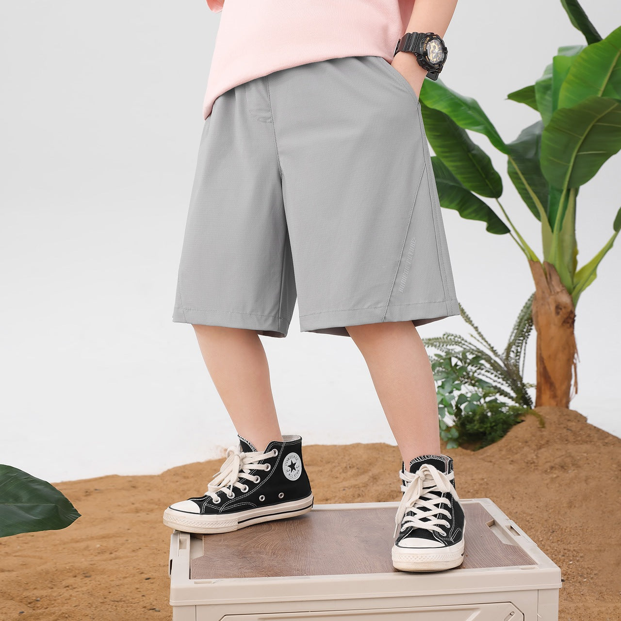 Children's Clothing Shorts Summer Cooling Sense Sports Children's Pants