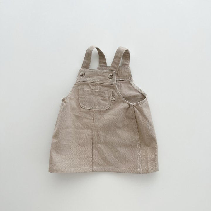 Children's Suspenders Skirt Spring Cute Denim Children's Dress