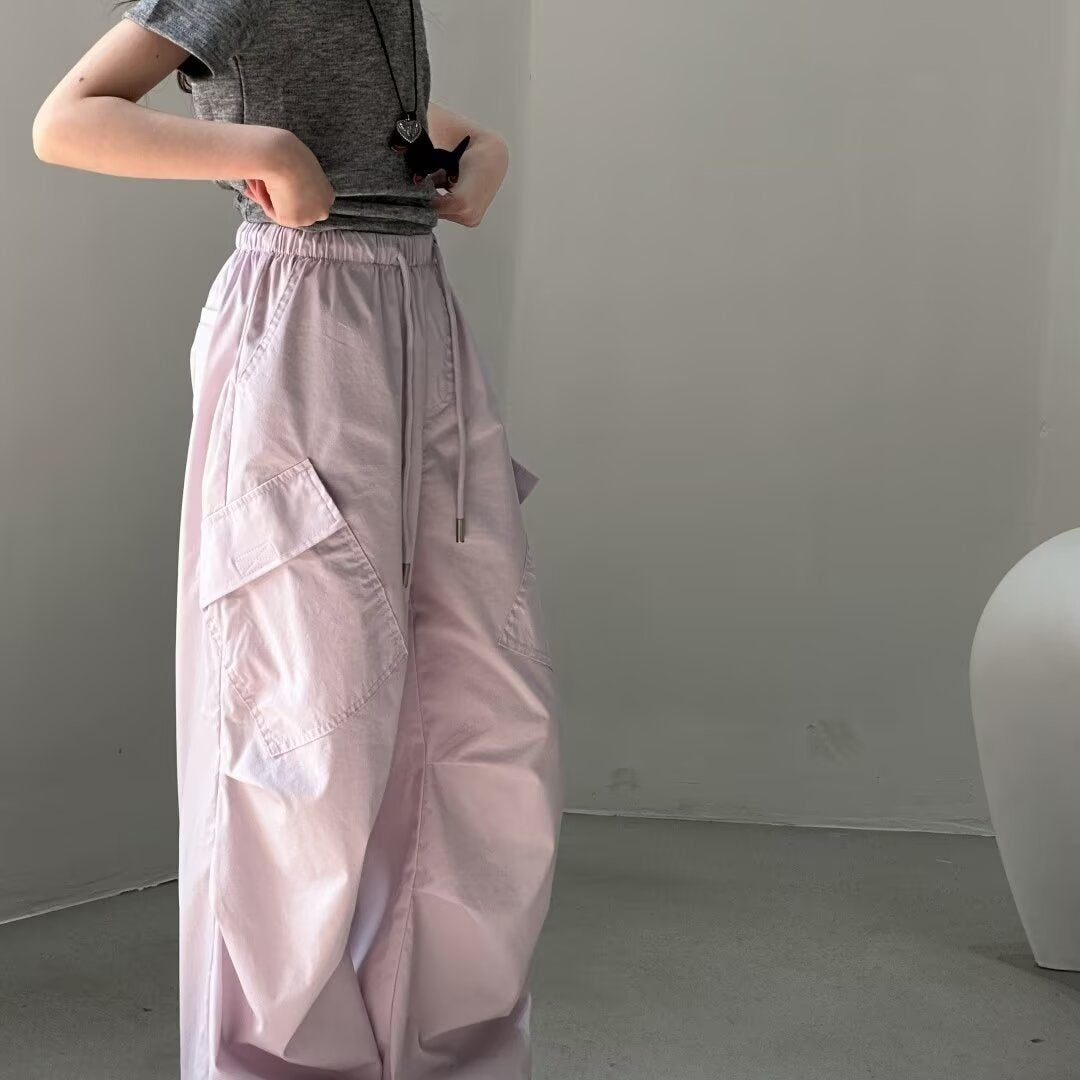 Thin Overalls Big Junior High School Youth Clothes Children's Pants