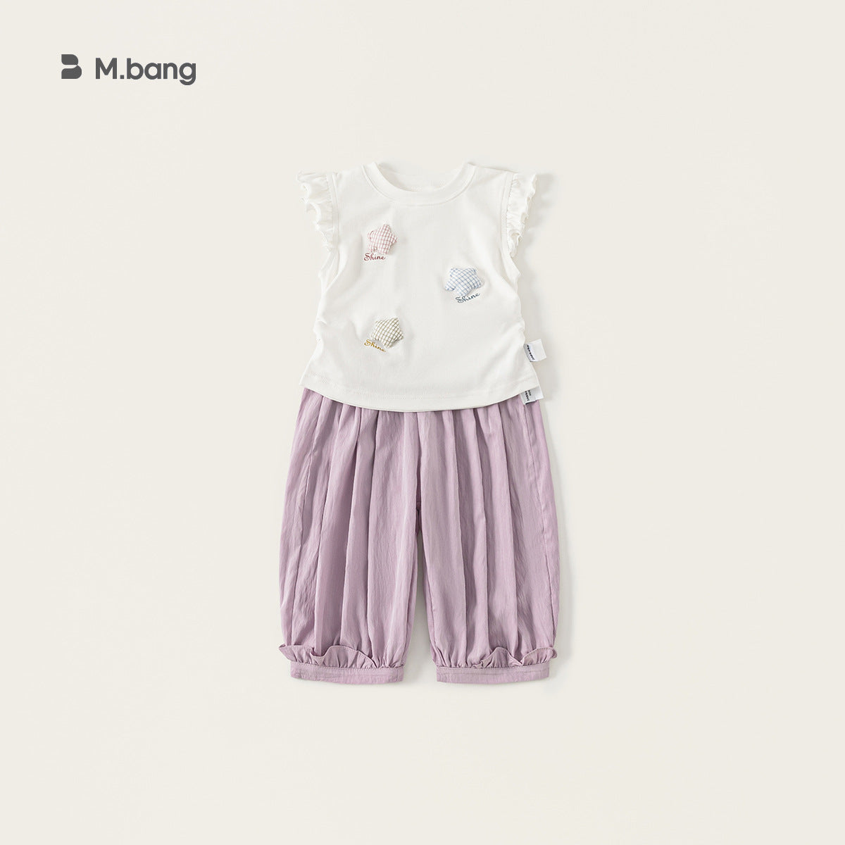 Children's Summer Flying Sleeve Western Style Tops Children's T-shirt