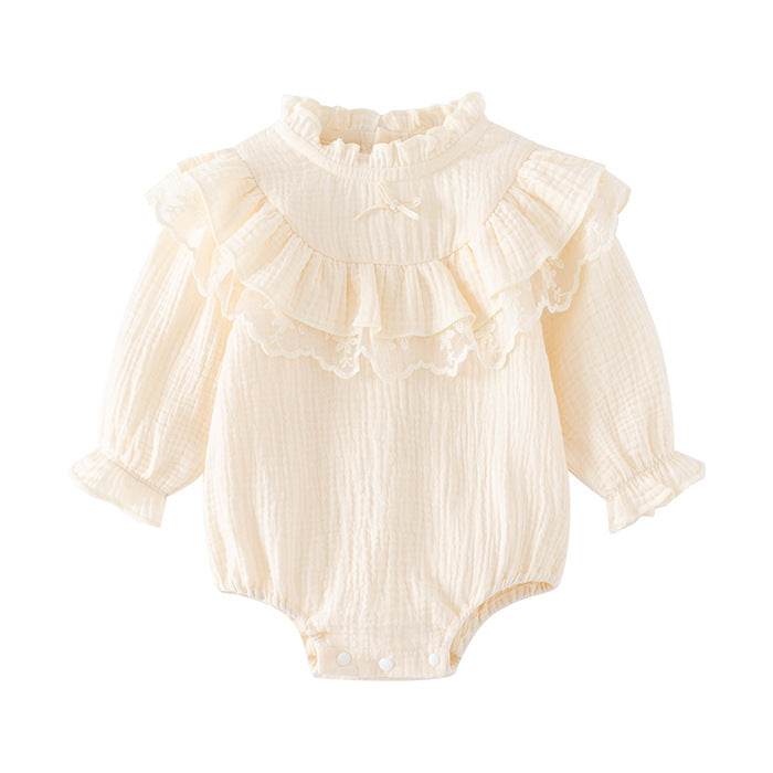 Cotton Clothes Days Old One Month Princess Rompers Born Jumpsuit, Climbing Suit