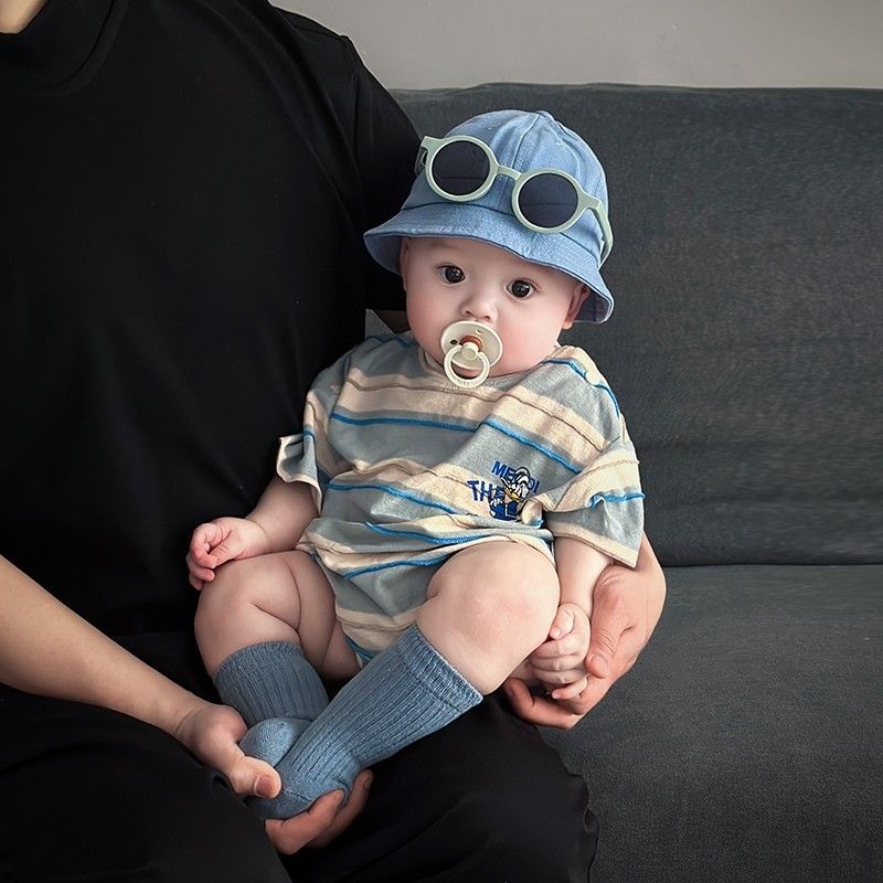 Clothes Cute Jumpsuit Western Style Romper Infant Jumpsuit, Climbing Suit