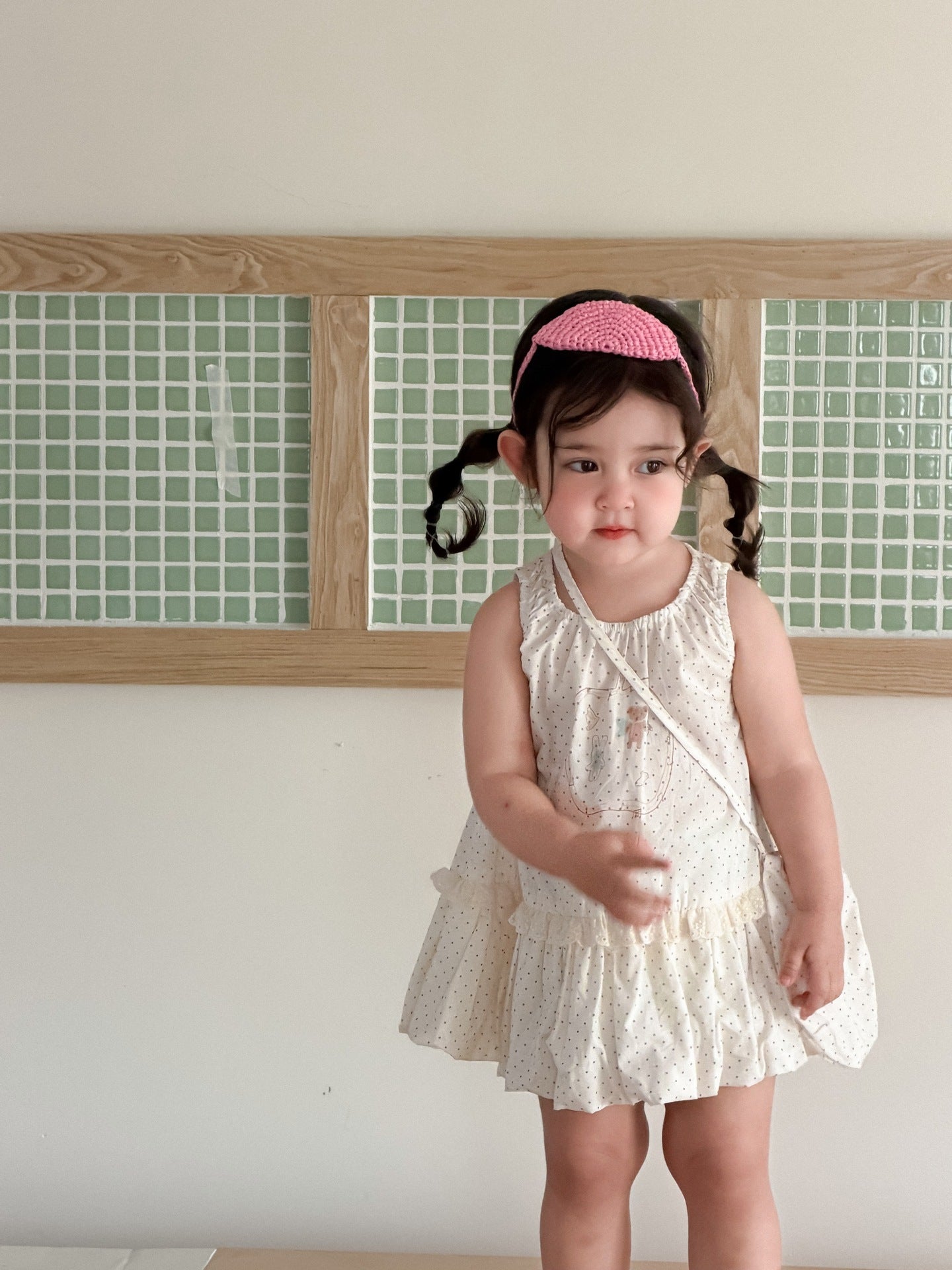 Children's Dress Summer Thin Korean Style Clothing Children's Suit