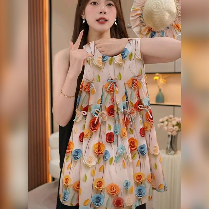 Children's Summer Medium Large Clothing Strap Princess Holiday Children's Dress