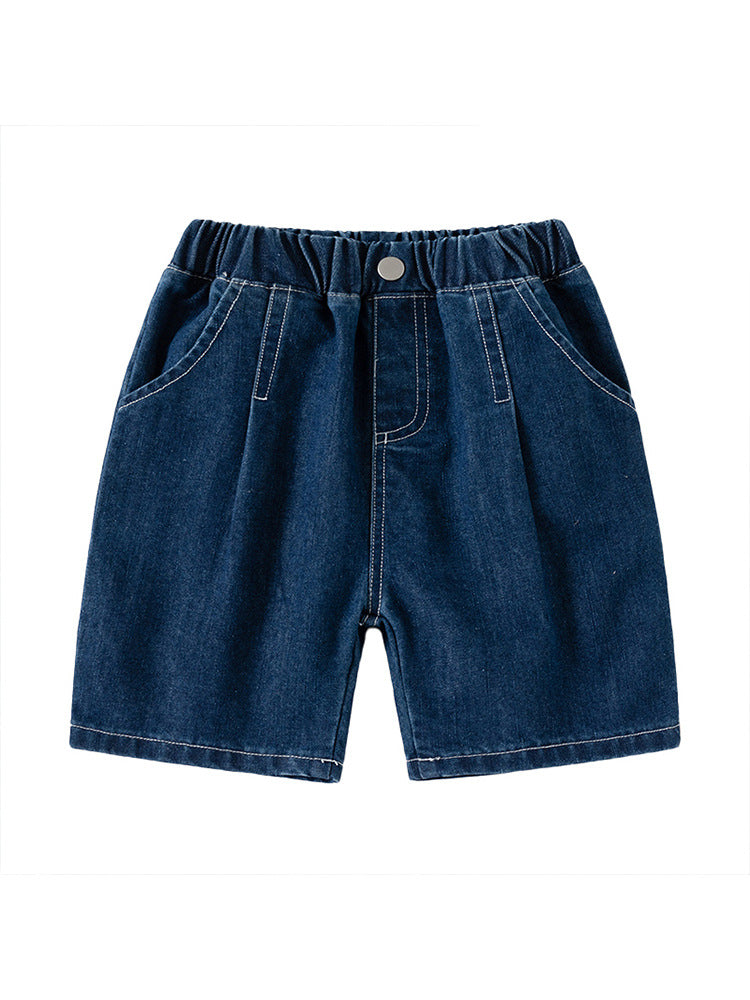 Children's Denim Shorts Summer Clothes Fashionable Fashion Children's Pants