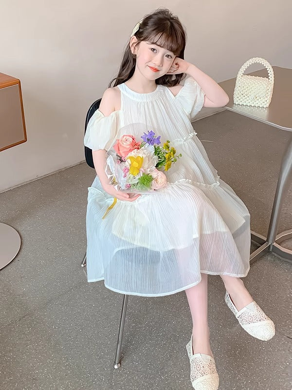 Children's Summer Skirt Beach Little Chiffon Princess Children's Dress