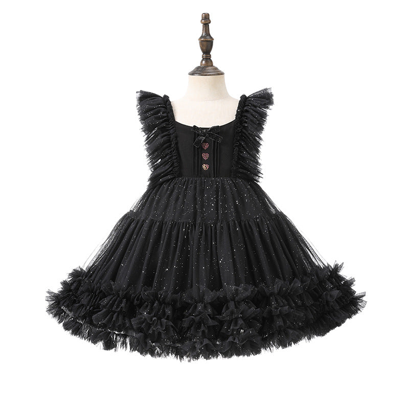 Shirt Pettiskirt Princess Lolita Trendy Gauze Skirt Children's Dress
