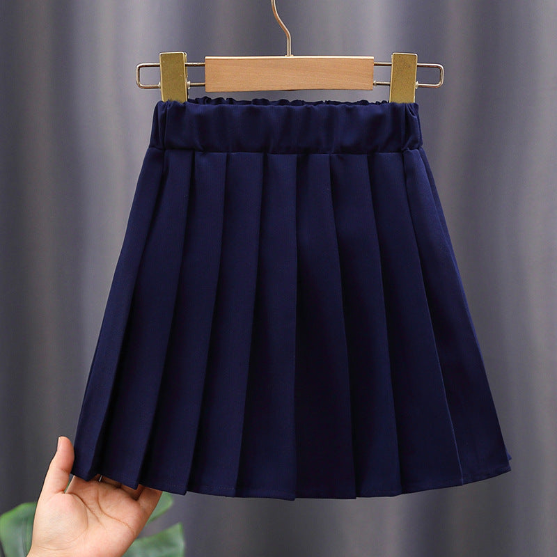 Children's Summer Thin Cotton Navy Style Top Children's T-shirt