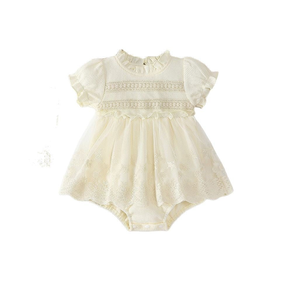 Clothes For Babies Jumpsuit Bloomer With Skirt Super Cute Princess Jumpsuit, Climbing Suit