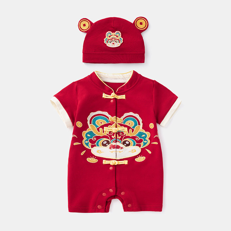 Summer Jumpsuit Hundred Days Banquet Centennial Year Jumpsuit, Climbing Suit